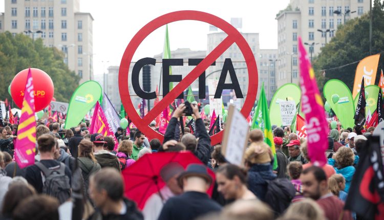 CETA-demonstration