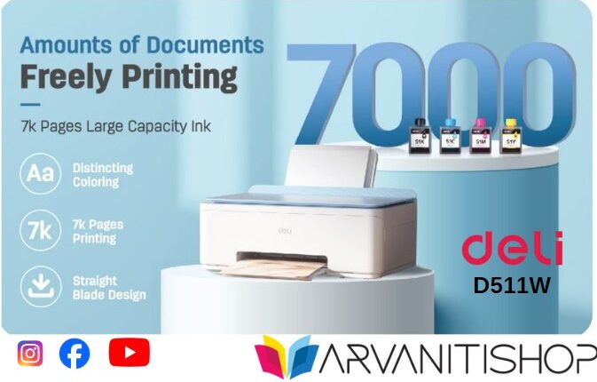 Εκτυπωτές Deli από την Arvanitishop